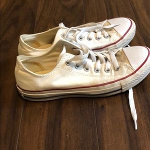Converse white sneakers